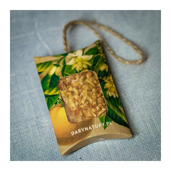 NATURALNA ZAWIESZKA ZAPACHOWA POMARAŃCZA olejek eteryczny + skórka DARY