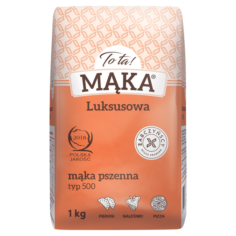 TOTA MĄKA PSZENNA LUKSUSOWA TYP500 Pierogi Naleśniki Pizza ToTa! 1KG