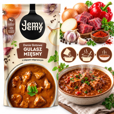Profi JEMY JEMY DANIE GOTOWE GULASZ MIĘSNY 360g
