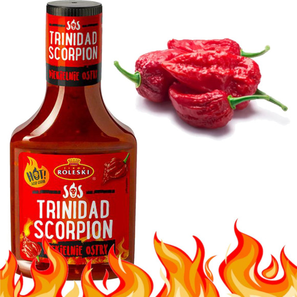 Roleski SOS TRINIDAD SCORPION piekielnie ostry HOT 340G