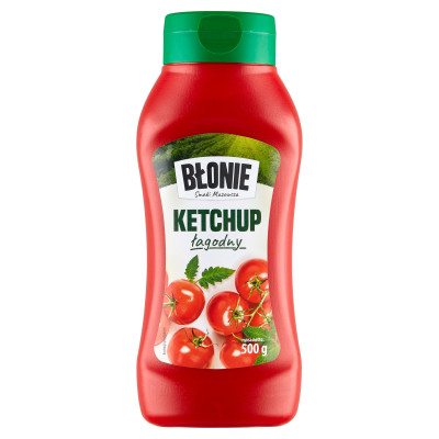 Dawtona KETCHUP ŁAGODNY Butelka 500g 0,5KG BŁONIE Smaki Mazowsza