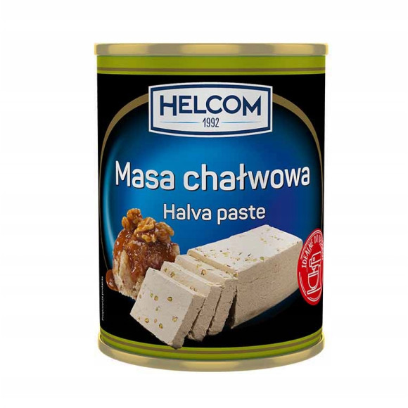 Helcom MASA CHAŁWOWA tahini 30% DO CIASTA DESERÓW TORTÓW CIAST 380g puszka