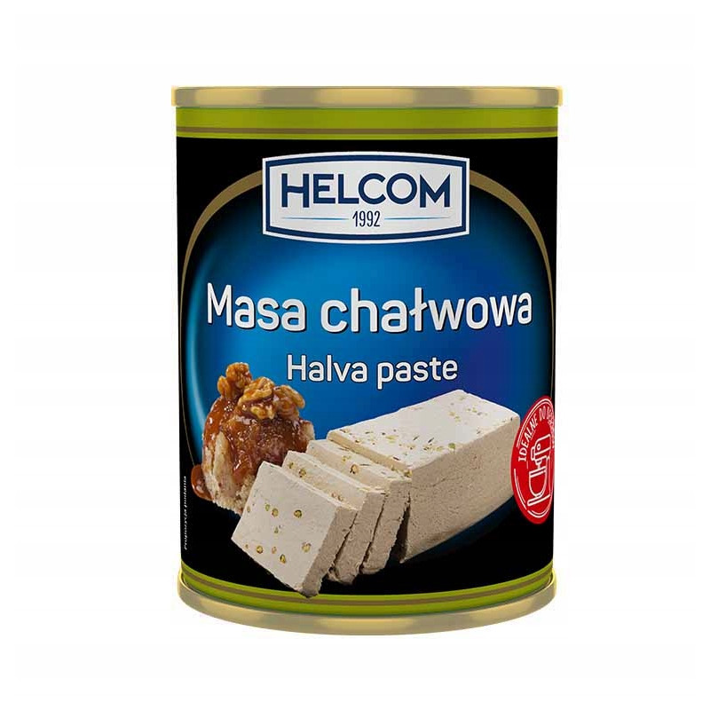 Helcom MASA CHAŁWOWA tahini 30% DO CIASTA DESERÓW TORTÓW CIAST 380g puszka