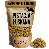 Kameleon Kulinarny PISTACJE ŁUSKANE orzechy pistacjowe 250G
