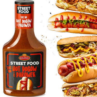ROLESKI SOS do hotdogów i parówek 365G