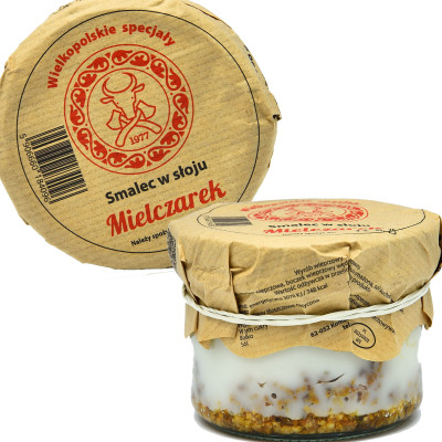 Mielczarek SMALEC W SŁOJU Smalczyk w słoiku na chleb 180G