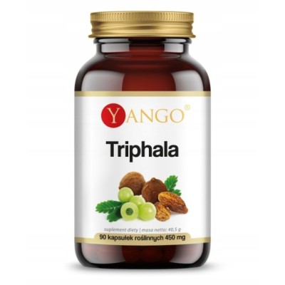 Yango TRIPHALA 90 kapsułek wsparcie: NA TRAWIENIE I WZDĘCIA