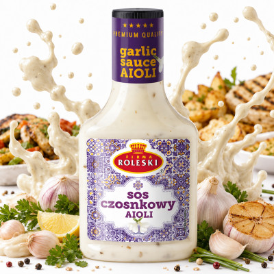 Roleski SOS Czosnkowy AIOLI sos majonezowy z czosnkiem 300G