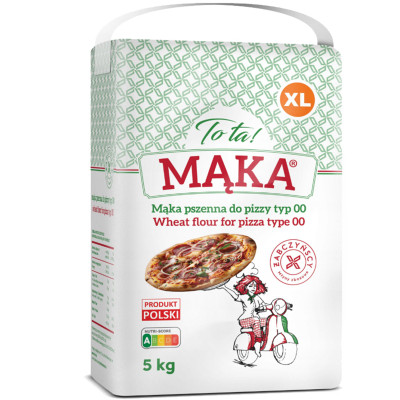 TOTA MĄKA PSZENNA DO PIZZY 00 5KG (DUŻE OPAKOWANIE)