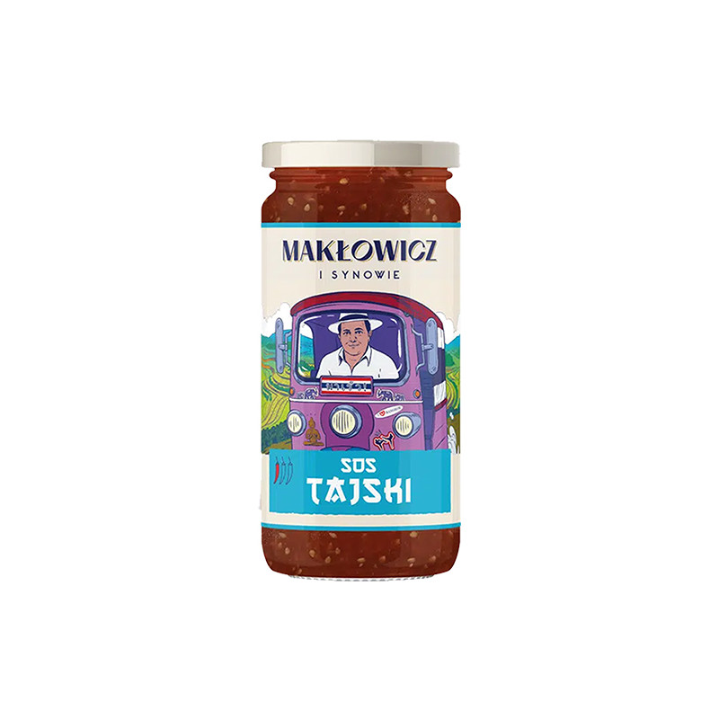 Makłowicz SOS TAJSKI - SOS SOJOWY + sezam czosnek tamaryndowiec 400g nr10