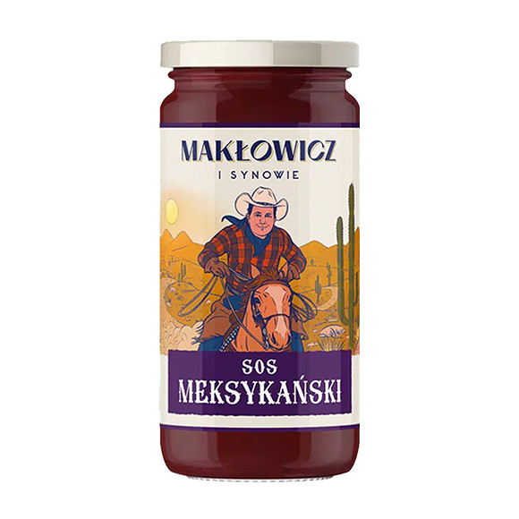 Makłowicz SOS MEKSYKAŃSKI Czarna Fasola Pomidory Papryka Przyprawy 400g nr4