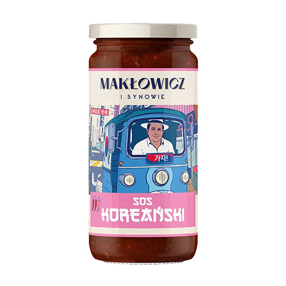 Makłowicz  SOS KOREAŃSKI do ryżu makaronu Chili Prażony sezam 400g nr11