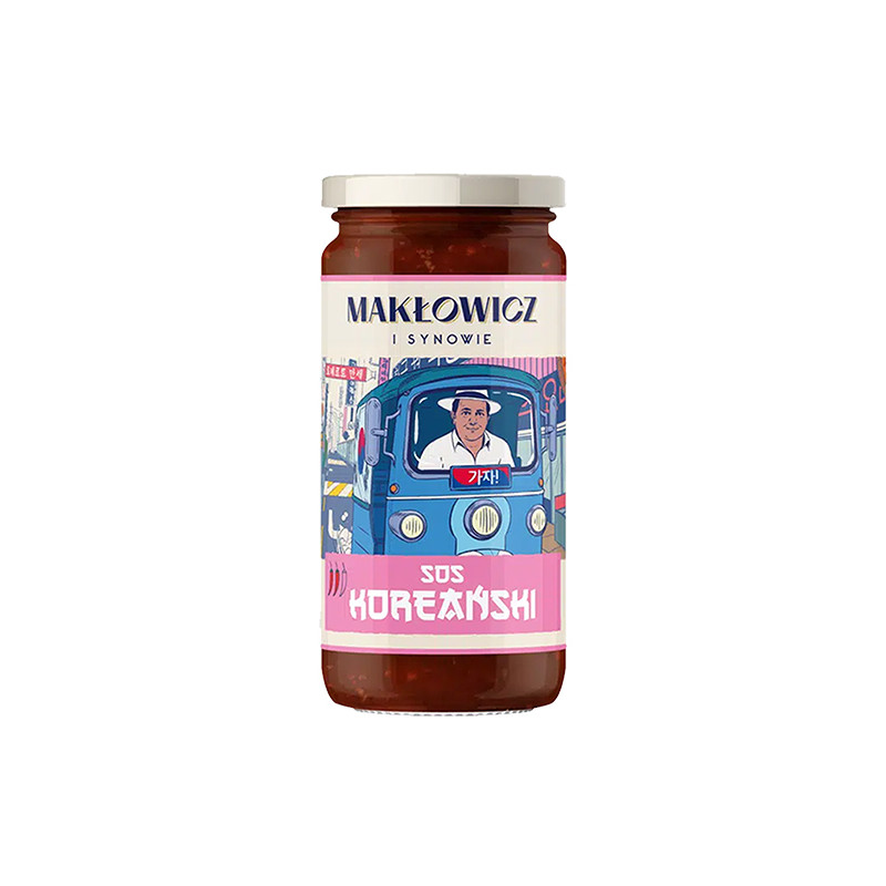 Makłowicz  SOS KOREAŃSKI do ryżu makaronu Chili Prażony sezam 400g nr11