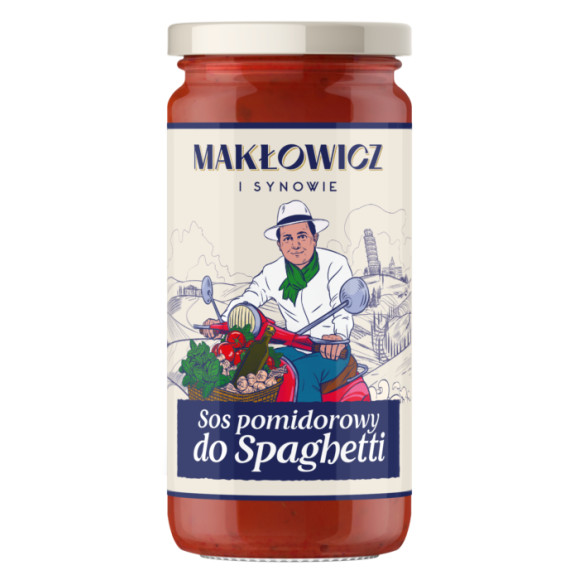 Makłowicz SOS POMIDOROWY DO SPAGHETTI PIZZY 400g nr1