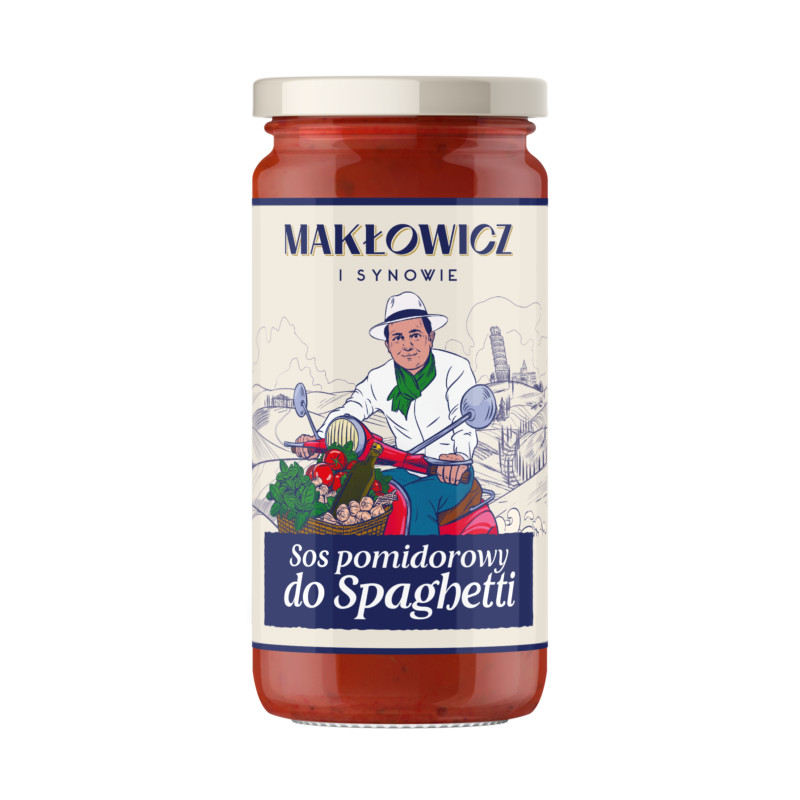 Makłowicz SOS POMIDOROWY DO SPAGHETTI PIZZY 400g nr1