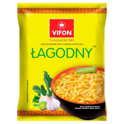 VIFON ZUPA BŁYSKAWICZNA zupka chińska - KURCZAK ŁAGODNY Z