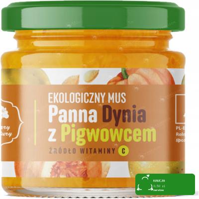 EKOLOGICZNY MUS OWOCOWY PANI DYNIA Z PIGWOWCEM Pigwowiec 200g DARY NATURY