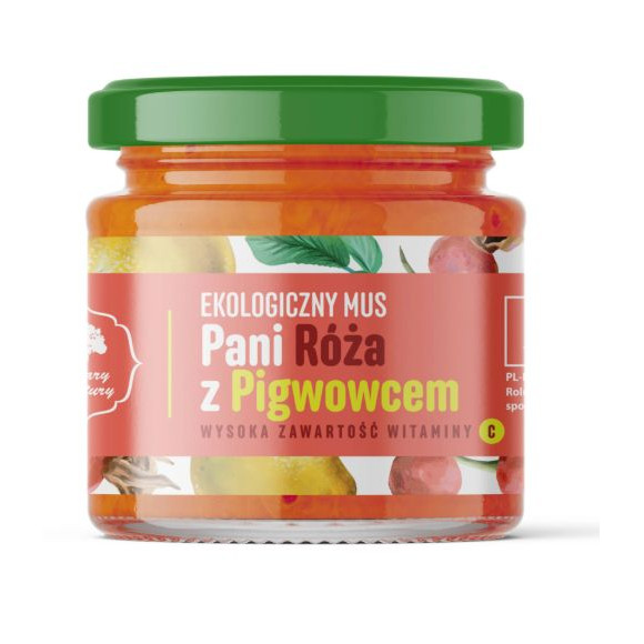 Dary Natury EKOLOGICZNY MUS OWOCOWY PANI RÓŻA Z PIGWOWCEM Pigwowiec 200g