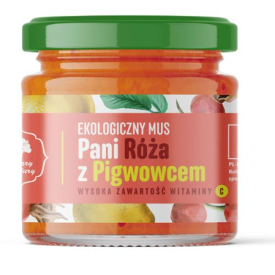 Dary Natury EKOLOGICZNY MUS OWOCOWY PANI RÓŻA Z PIGWOWCEM Pigwowiec 200g