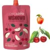 OWOLOVO WIŚNIOWO mus owocowy JABŁKO WIŚNIA  bez dodatku