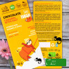 EKOLOGICZNA CZEKOLADA KARMELOWA KARMEL Z SOLĄ BEZ GLUTENU 50g Super FUDGIO