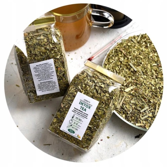 KAMELEON KULINARNY HERBATA oczyszczająca DETOX TEA Yerba