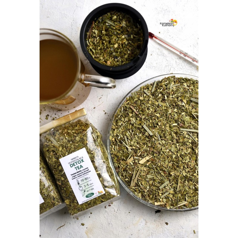 KAMELEON KULINARNY HERBATA oczyszczająca DETOX TEA Yerba