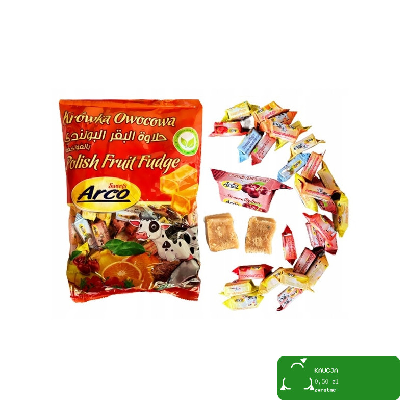 KRÓWKI KRÓWKA WIELOSMAKOWA OWOCOWA MIX SMAKÓW 400g KRÓTKA DATA