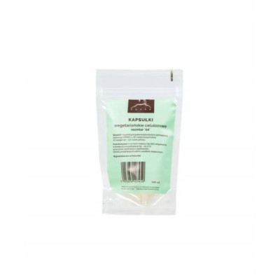 Nanga PUSTE KAPSUŁKI CELULOZOWE wegetariańskie sp. NORMY