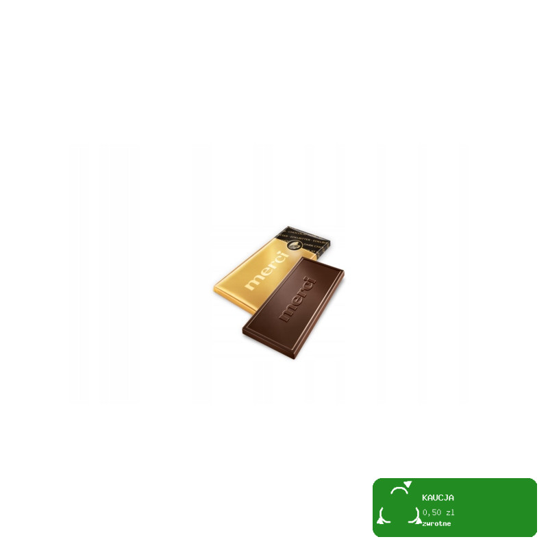 MERCI CZEKOLADA GORZKA DESEROWA 72% Dark Chocolate STORCK 4x25g 100g