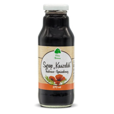 KASZELEK SYROP MAKOWO-TYMIANKOWY Mak Pigwowiec Tymianek 270ml DARY NATURY