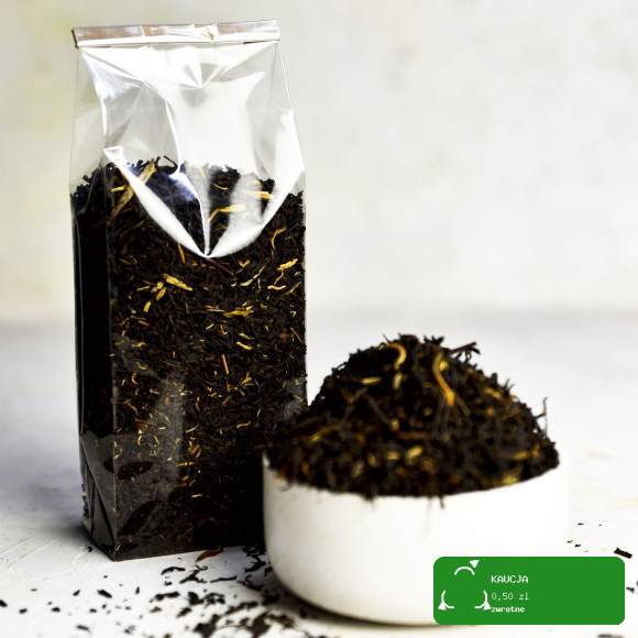 KAMELEON KULINARNY HERBATA CZARNA naturalna ENGLISH BREAKFAST liściasta 200g duże opakowanie