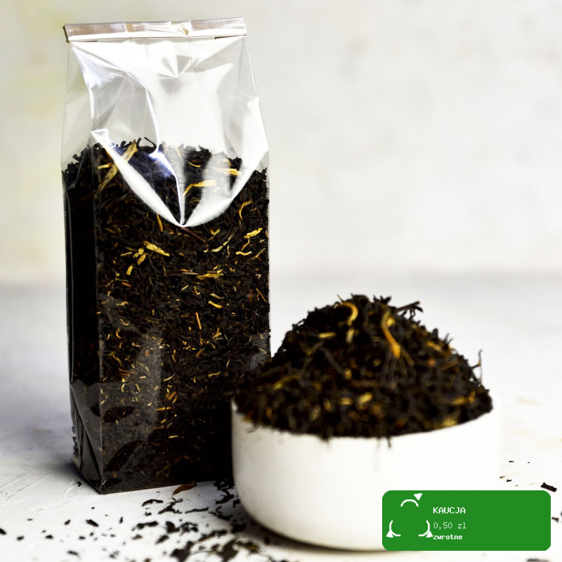 KAMELEON KULINARNY HERBATA CZARNA naturalna ENGLISH BREAKFAST liściasta 200g duże opakowanie