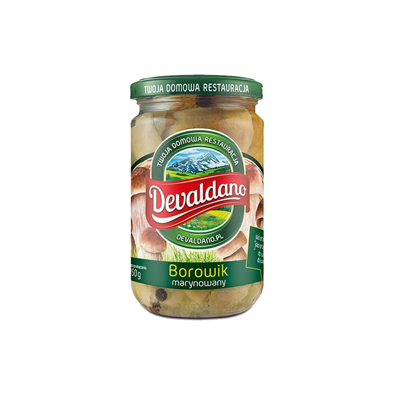 DEVALDANO - BOROWIK MARYNOWANY 280g / słoik
