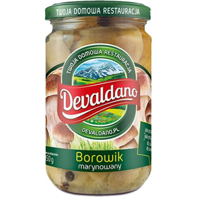 DEVALDANO - BOROWIK MARYNOWANY 280g / słoik