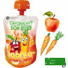 ORYGINALNY SOK MUS OWOCOWY BEZ CUKRU Jabłko Marchew + Wit. C 110ml x12 1,3L