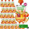 ORYGINALNY SOK MUS OWOCOWY BEZ CUKRU Jabłko Marchew + Wit. C 110ml x12 1,3L
