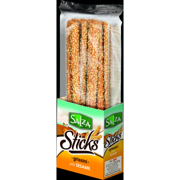 SALZA STICKS GRISSINI PALUCHY PALUSZKI CHLEBOWE z sezamem SEZAMOWE 190g