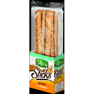 SALZA STICKS GRISSINI PALUCHY PALUSZKI CHLEBOWE z sezamem SEZAMOWE 190g
