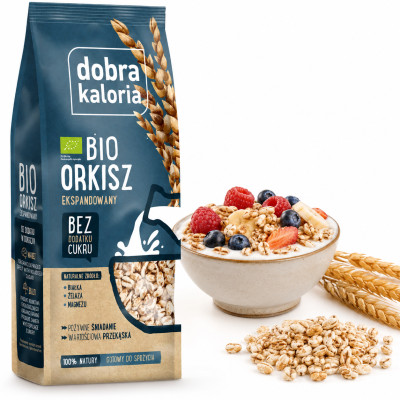 DOBRA KALORIA - ORKISZ EKSPANDOWANY BIO 100g
