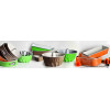 FORMAZ WYJMOWANYM DNEM DO TARTY PIZZY TARTY fi 28cm 280mm srebrna stalowa
