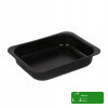 FORMA BLACHA DO PIECZENIA prostokąt duża solidna 29x22x6cm CZARNA TŁOCZONA