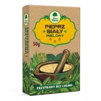 Dary Natury PIEPRZ BIAŁY MIELONY 50G przyprawa bez chemii