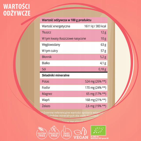 Eko KRÓWKI WEGAŃSKIE BEZMLECZNE TOFFI BEZ GLUTENU LAKTOZY 100g Super FUDGIO