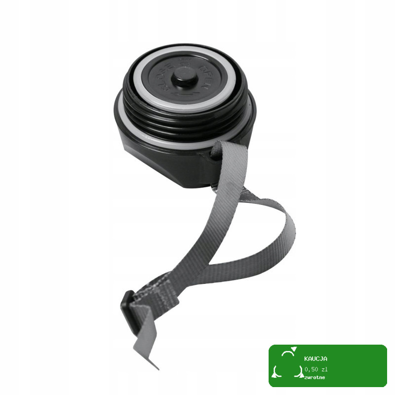 KUBEK TERMICZNY TERMOS BIDON 480ml SZARY STALOWY Kamille KM 2056 stal 18/10