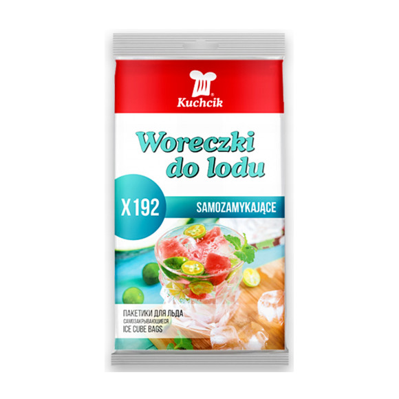 WORECZKI DO LODU samozamykające 192 kulki lodu KUCHCIK