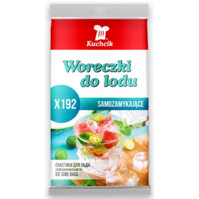 WORECZKI DO LODU samozamykające 192 kulki lodu KUCHCIK