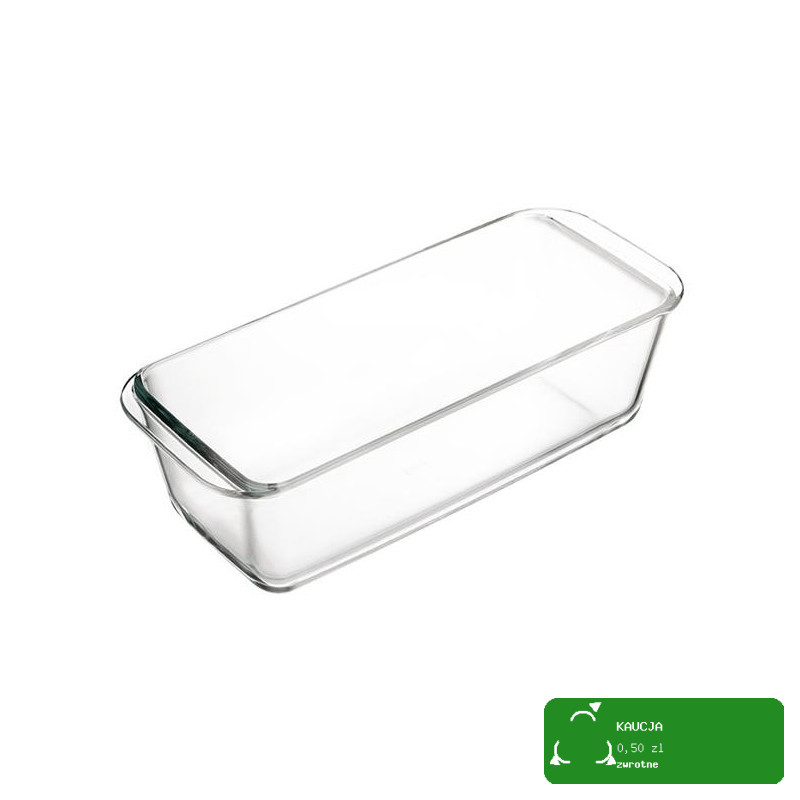 SZKLANA FORMA PODŁUŻNA KEKSÓWKA KLASYCZNA 28x12x7cm SIMAX szkło żaroodporne