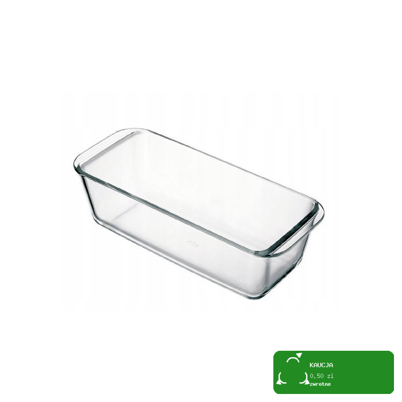 SZKLANA FORMA PODŁUŻNA KEKSÓWKA KLASYCZNA 28x12x7cm SIMAX szkło żaroodporne