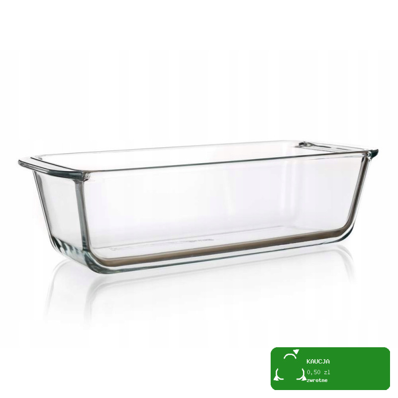 SZKLANA FORMA PODŁUŻNA KEKSÓWKA KLASYCZNA 28x12x7cm SIMAX szkło żaroodporne